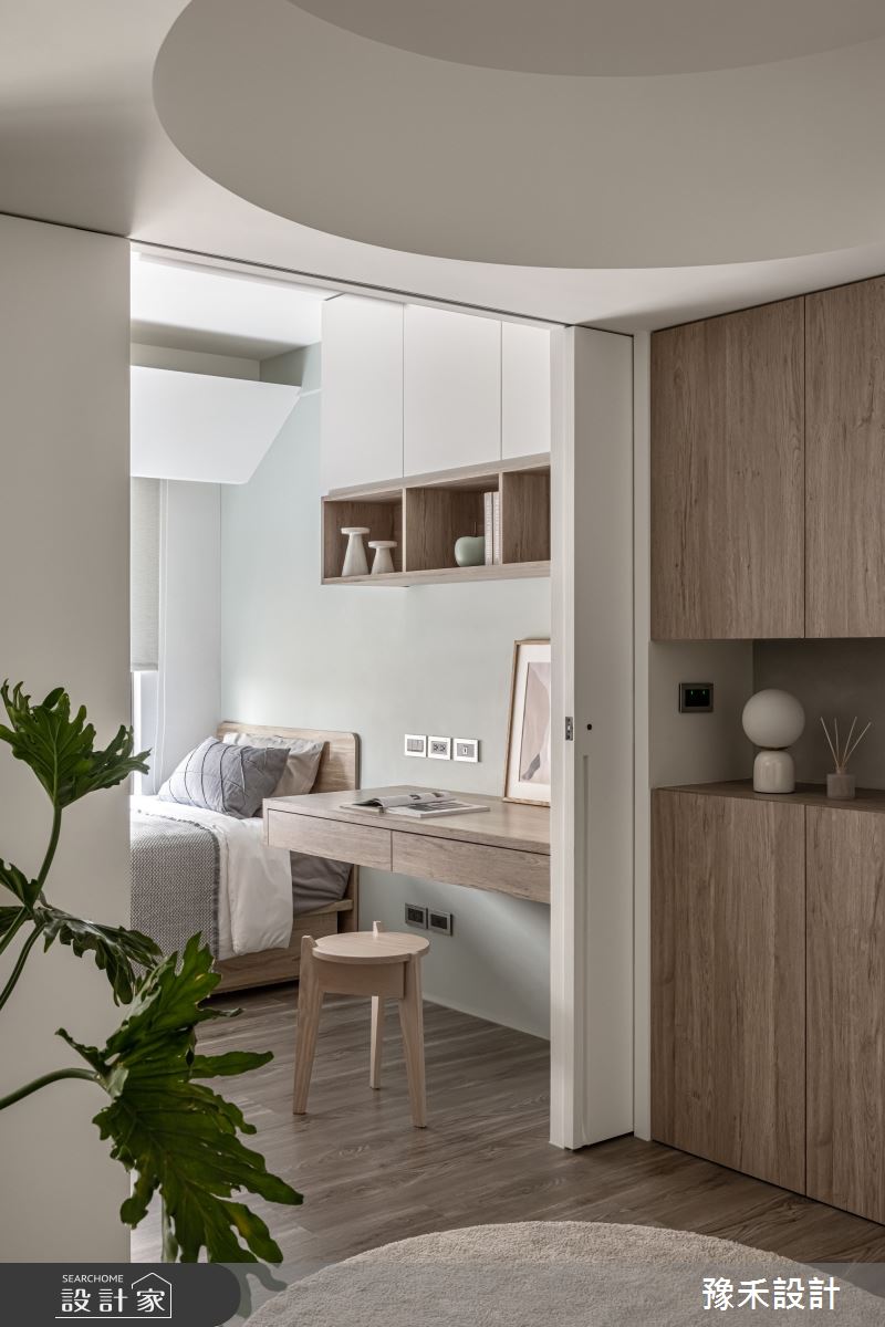 34坪中古屋(5~15年)＿北歐風客房多功能室案例圖片＿豫禾設計＿豫禾_湖蘊之15