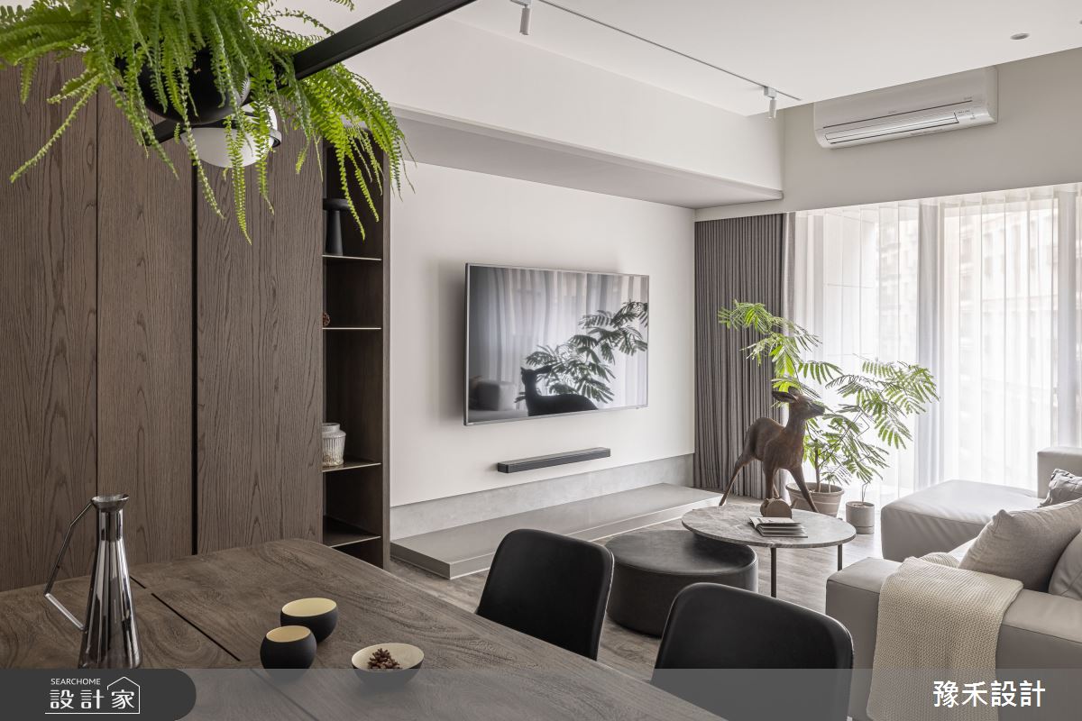 36坪新成屋(5年以下)＿現代風客廳餐廳案例圖片＿豫禾設計＿豫禾_蒔光之4