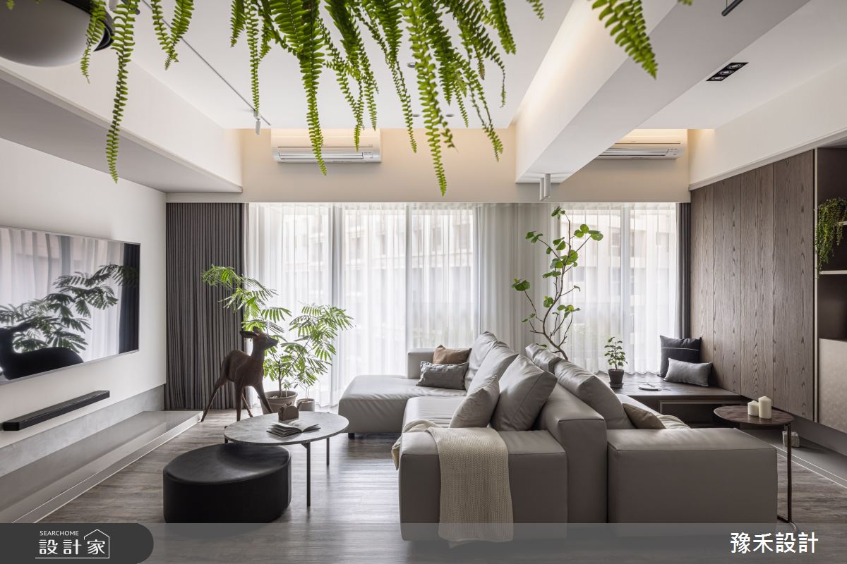 36坪新成屋(5年以下)＿現代風客廳案例圖片＿豫禾設計＿豫禾_蒔光之7