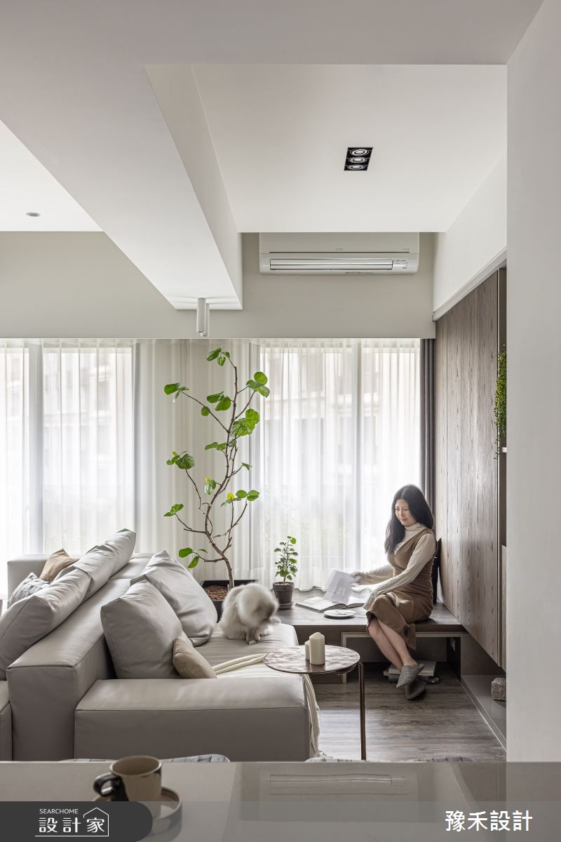 36坪新成屋(5年以下)＿現代風客廳案例圖片＿豫禾設計＿豫禾_蒔光之9