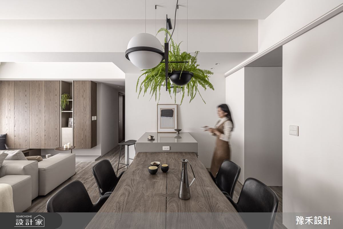 36坪新成屋(5年以下)＿現代風餐廳吧檯案例圖片＿豫禾設計＿豫禾_蒔光之13