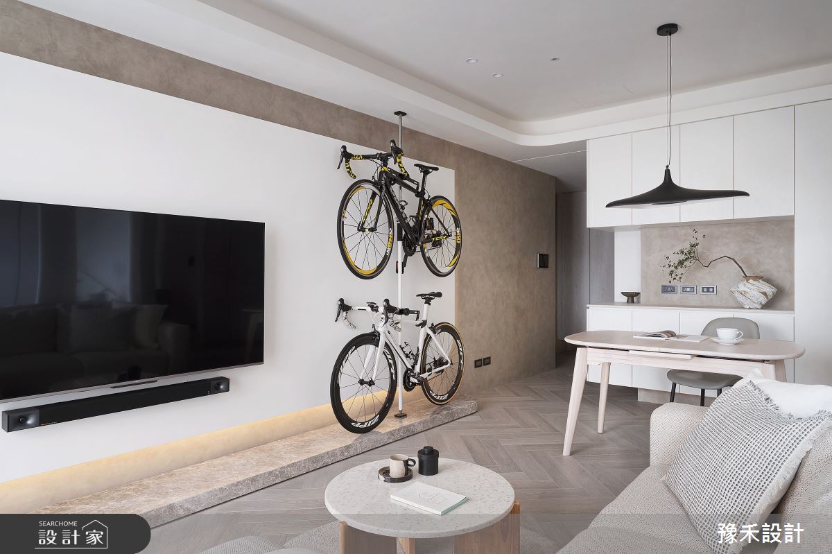 23坪新成屋(5年以下)＿侘寂風客廳餐廳案例圖片＿豫禾設計＿豫禾_婉婉之7