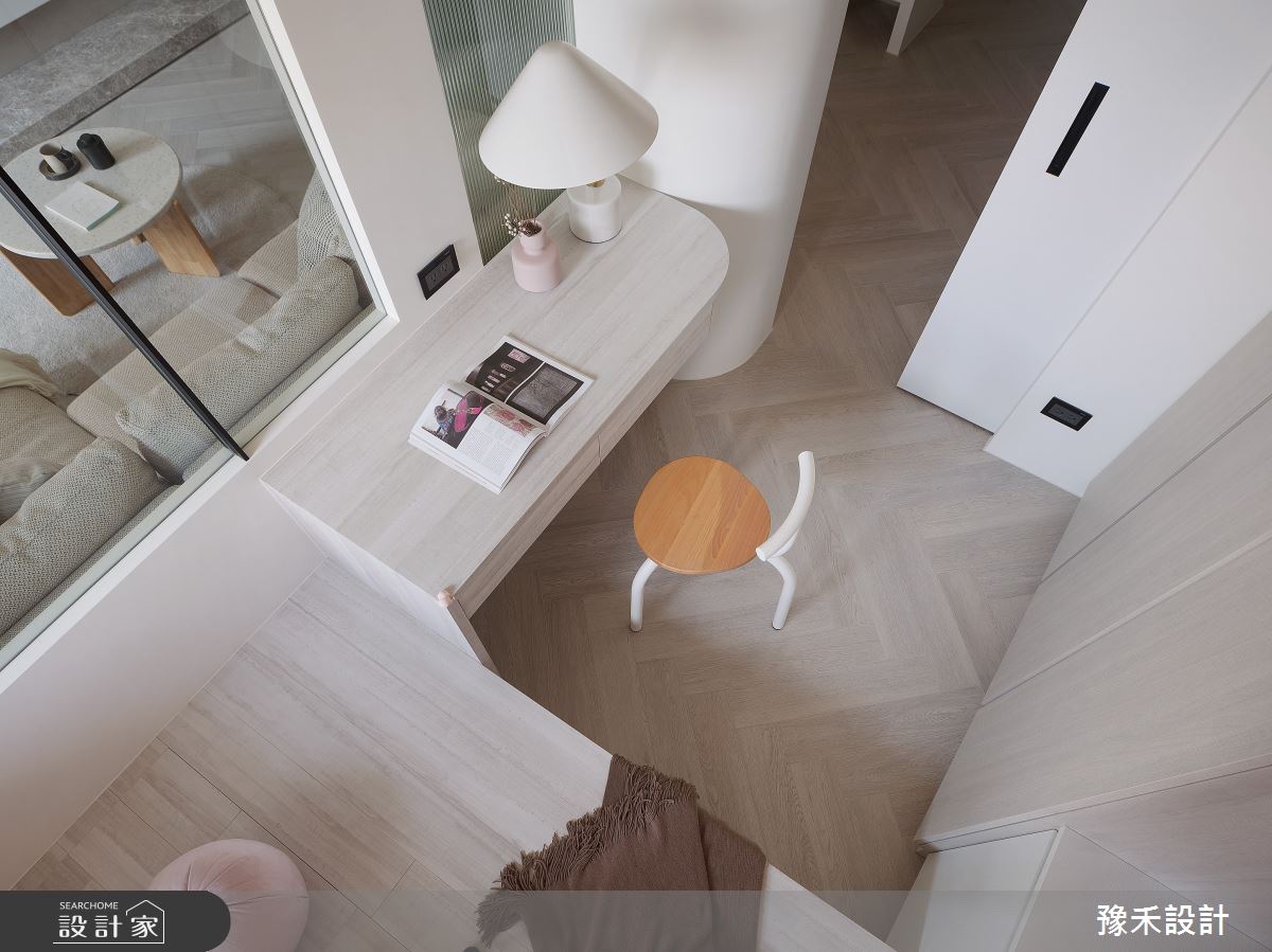 23坪新成屋(5年以下)＿侘寂風書房臥榻案例圖片＿豫禾設計＿豫禾_婉婉之18