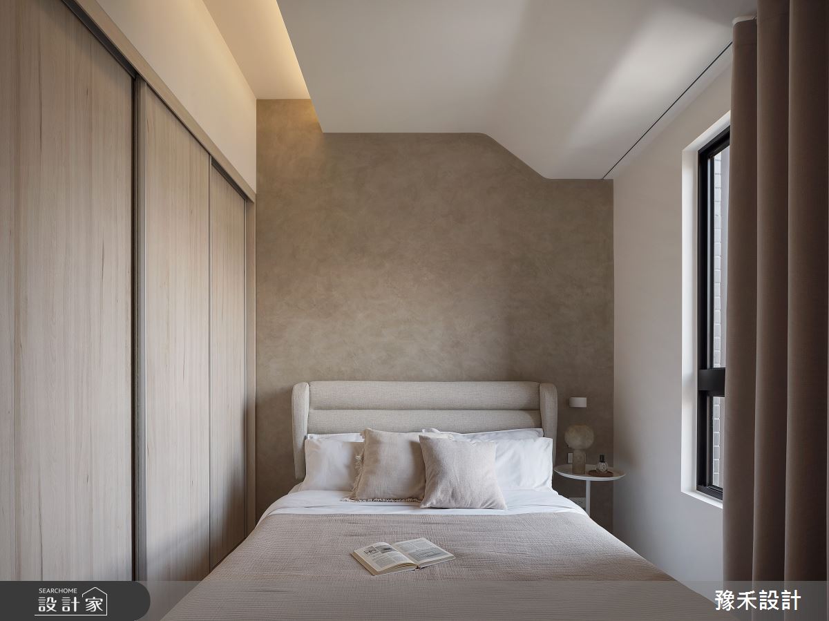 23坪新成屋(5年以下)＿侘寂風臥室案例圖片＿豫禾設計＿豫禾_婉婉之22