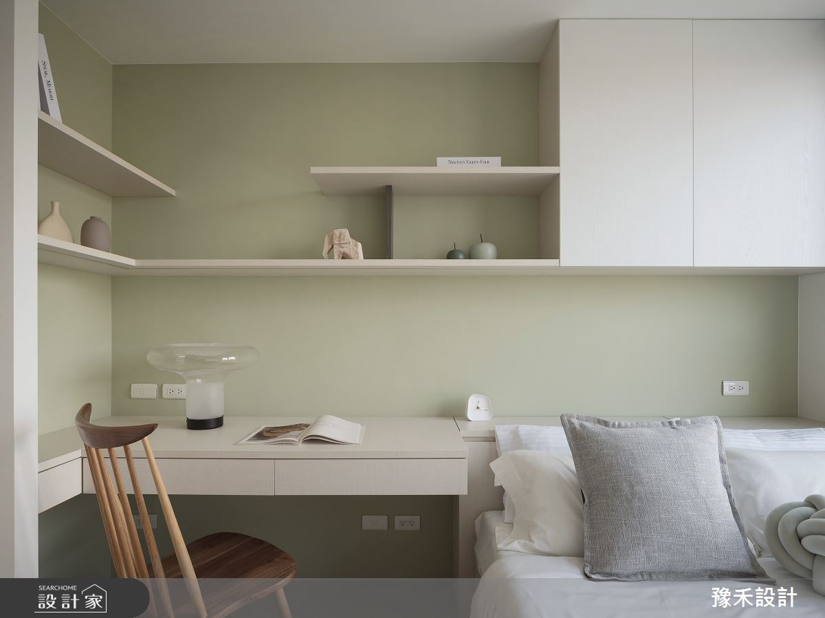23坪新成屋(5年以下)＿侘寂風臥室案例圖片＿豫禾設計＿豫禾_婉婉之25