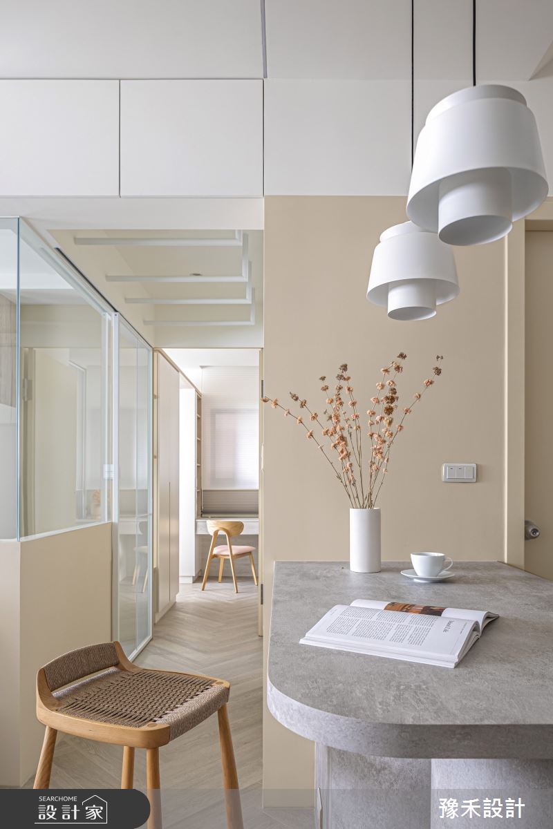 18坪新成屋(5年以下)＿侘寂風餐廳案例圖片＿豫禾設計＿豫禾_微暮。揉稔侘寂之12