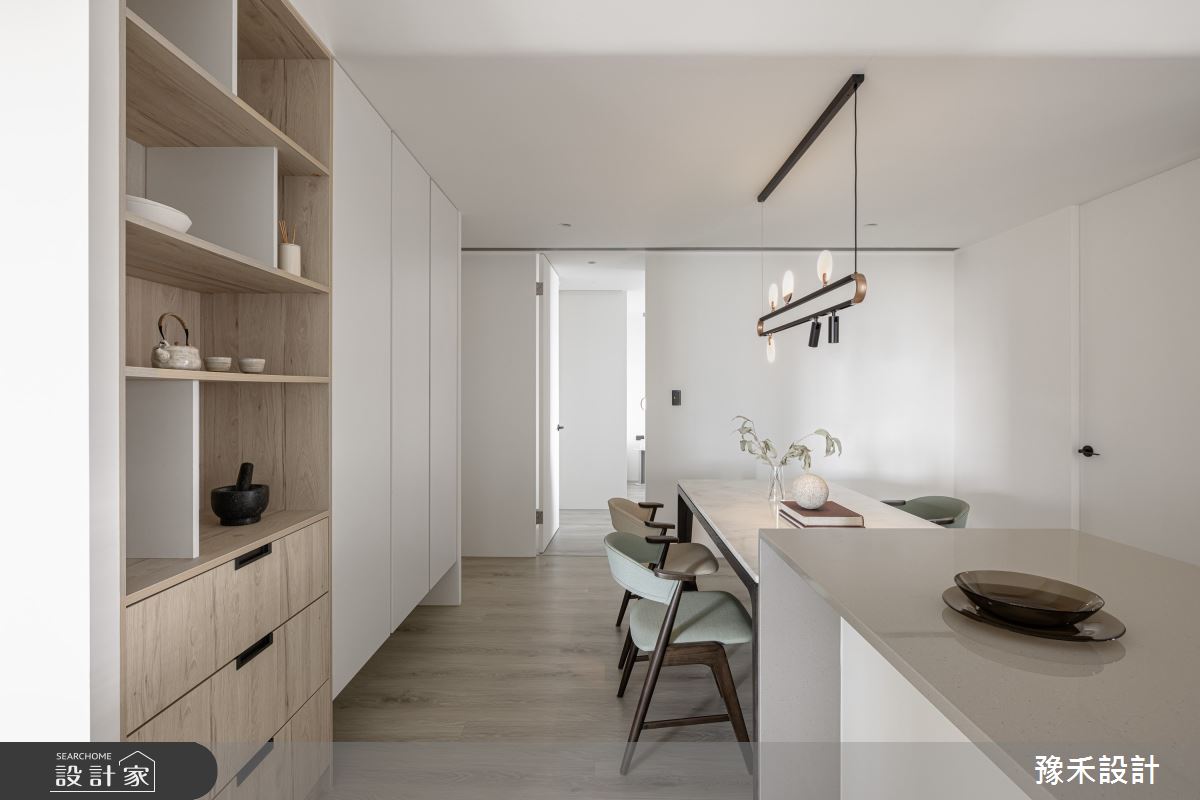 47坪新成屋(5年以下)＿現代風餐廳中島案例圖片＿豫禾設計＿豫禾_隅韻之10