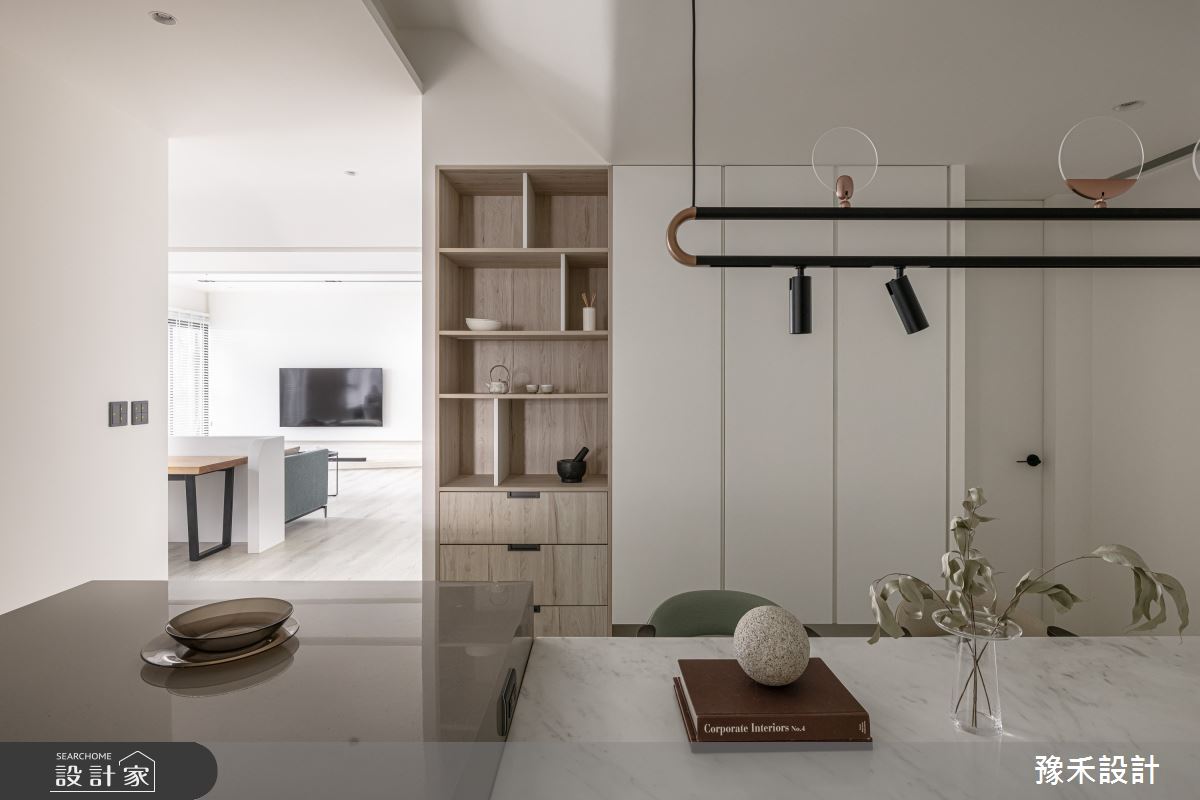 47坪新成屋(5年以下)＿現代風餐廳中島案例圖片＿豫禾設計＿豫禾_隅韻之8