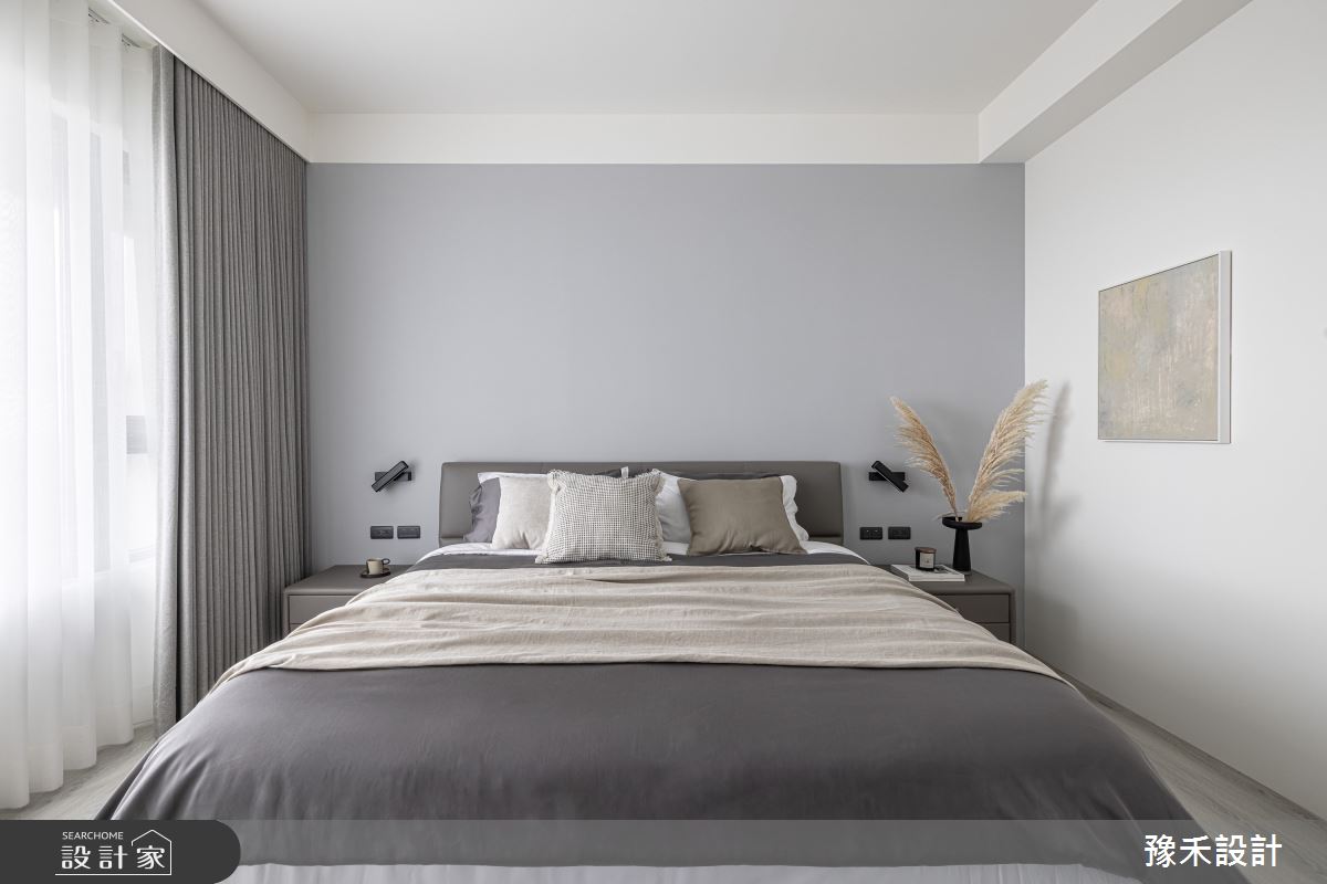 47坪新成屋(5年以下)＿現代風臥室案例圖片＿豫禾設計＿豫禾_隅韻之14
