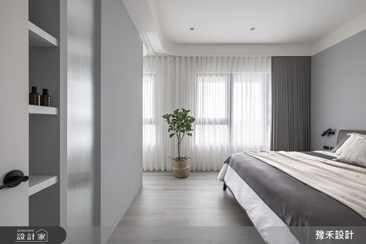 47坪新成屋(5年以下)＿現代風臥室案例圖片＿豫禾設計＿豫禾_隅韻之13