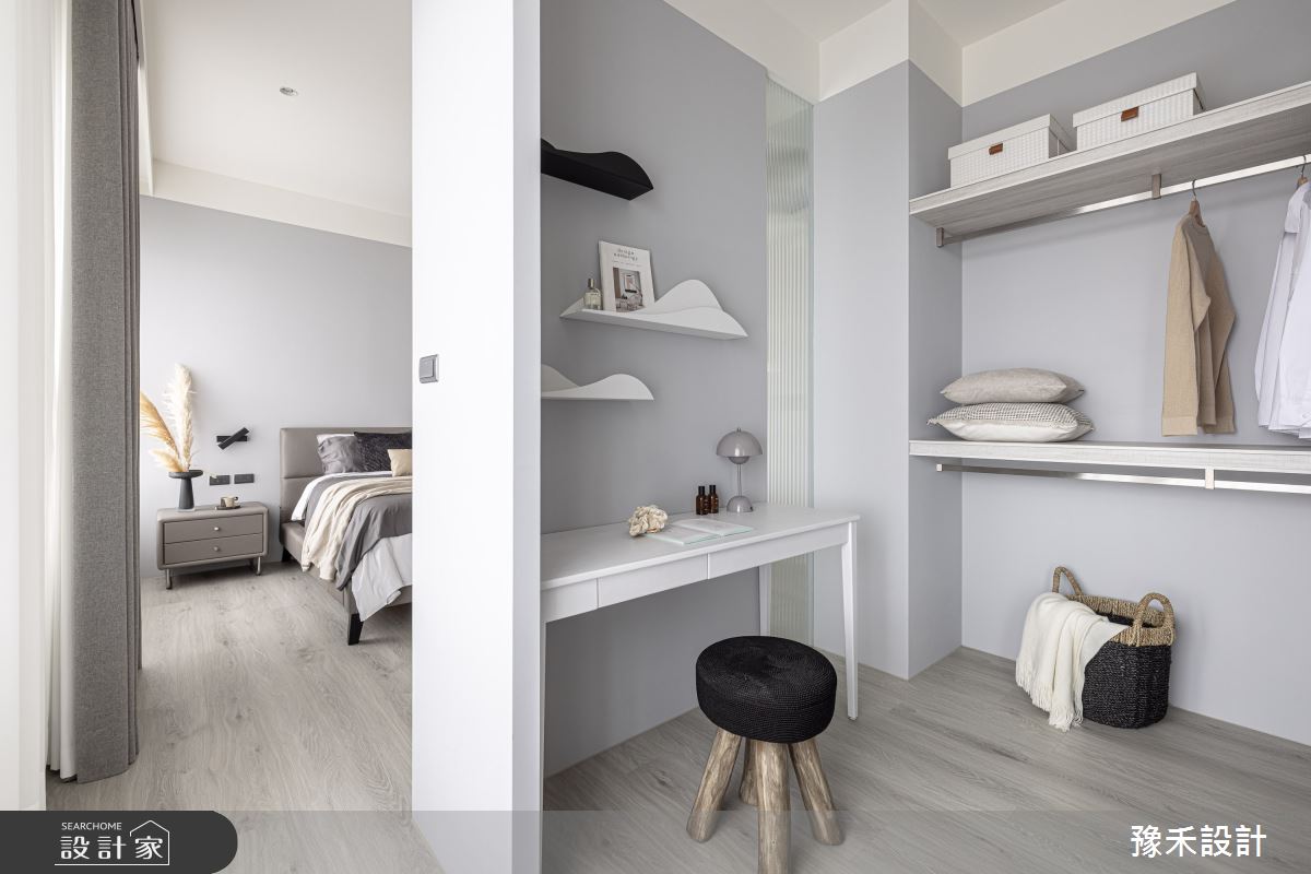 47坪新成屋(5年以下)＿現代風臥室更衣間案例圖片＿豫禾設計＿豫禾_隅韻之15