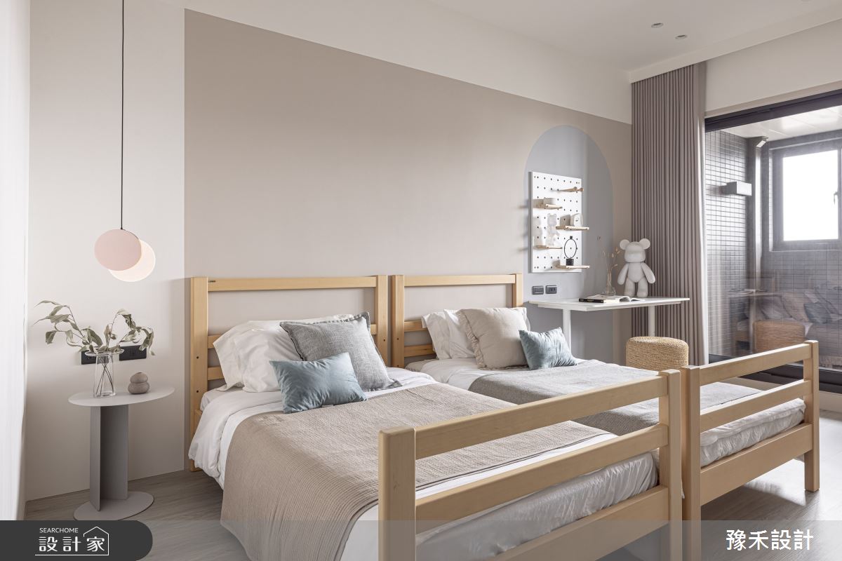 47坪新成屋(5年以下)＿現代風兒童房兒童房案例圖片＿豫禾設計＿豫禾_隅韻之16
