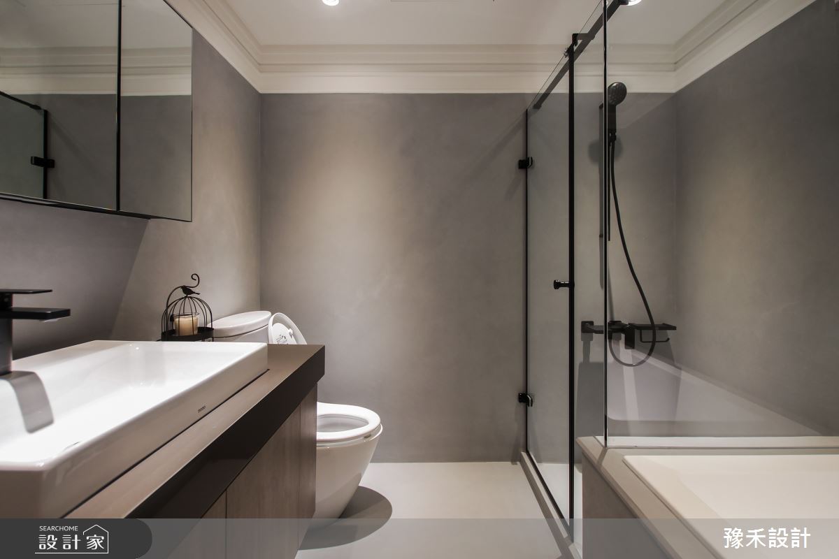 18坪中古屋(5~15年)＿現代風浴室案例圖片＿豫禾設計＿豫禾_月閱之16