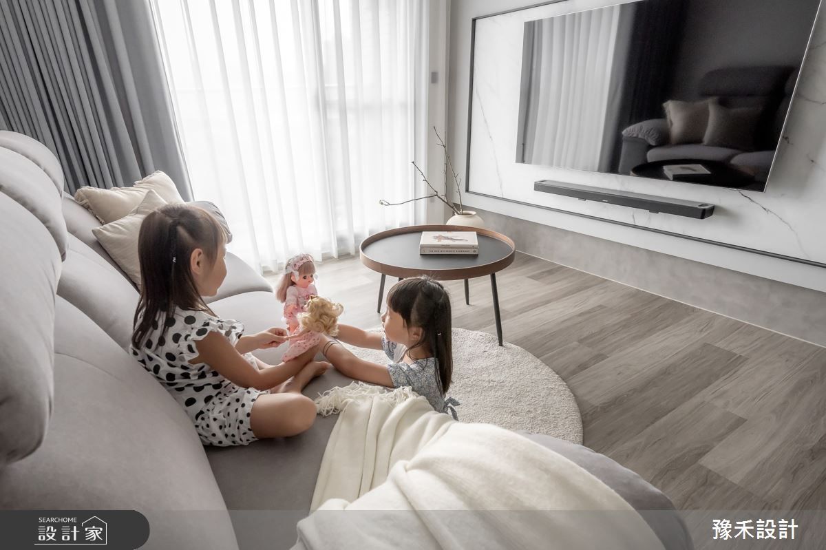 22坪預售屋＿現代風客廳案例圖片＿豫禾設計＿豫禾_墨云之9