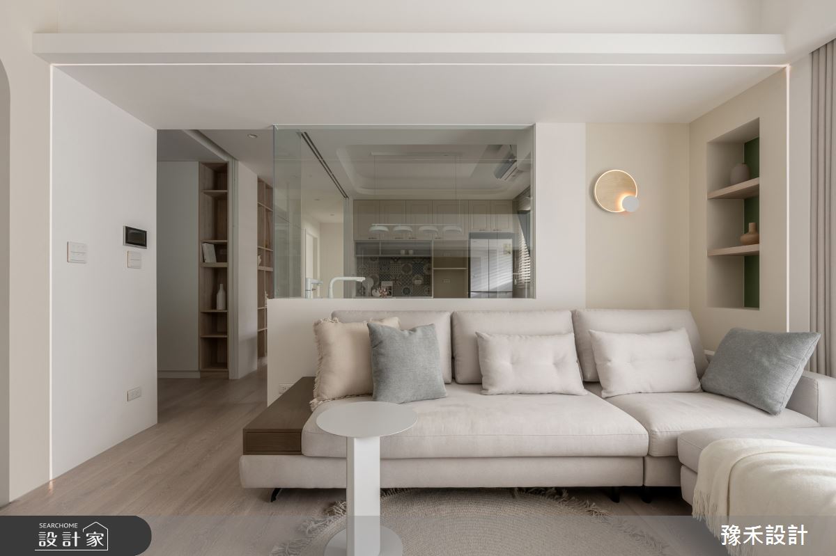 21坪預售屋＿南歐鄉村風客廳案例圖片＿豫禾設計＿豫禾_童話之5