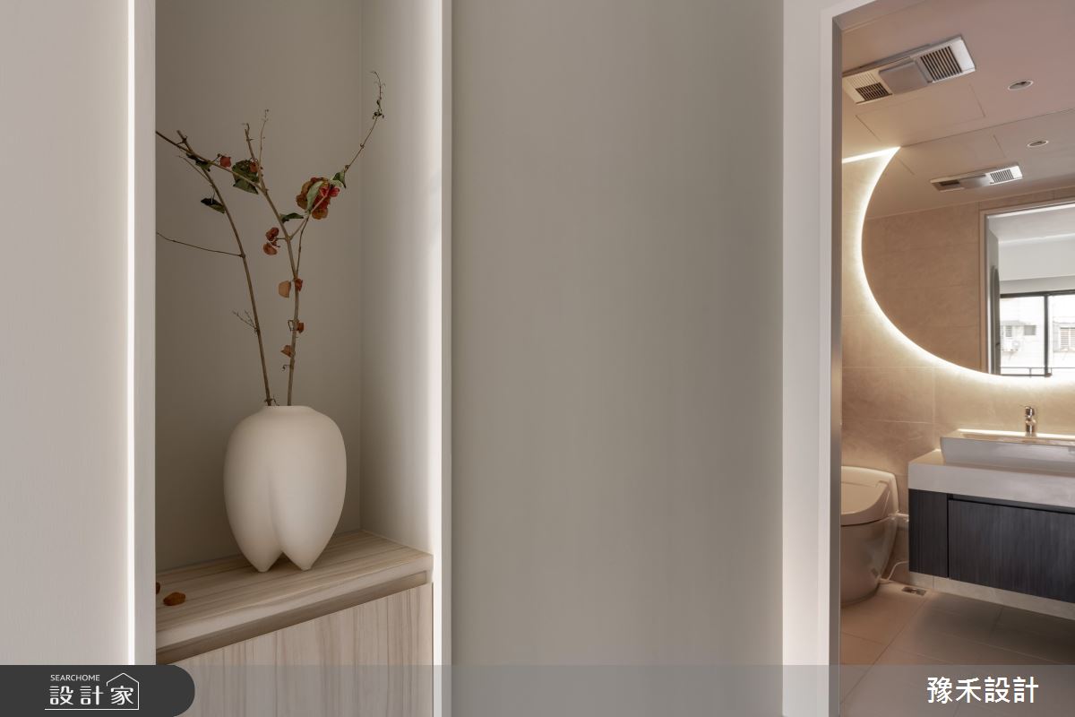 28坪新成屋(5年以下)＿侘寂風浴室案例圖片＿豫禾設計＿豫禾_旭曲之18