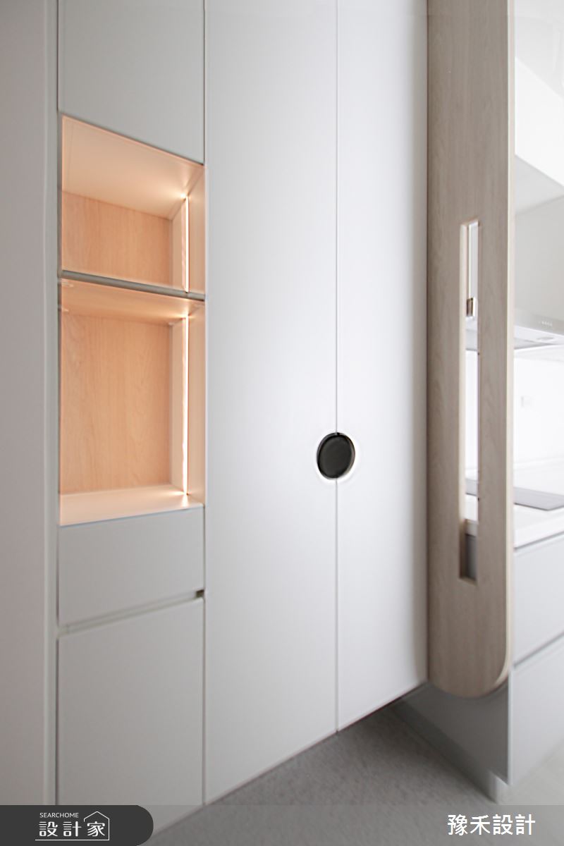 新成屋(5年以下)＿北歐風玄關案例圖片＿豫禾設計＿豫禾_皚。北歐之4