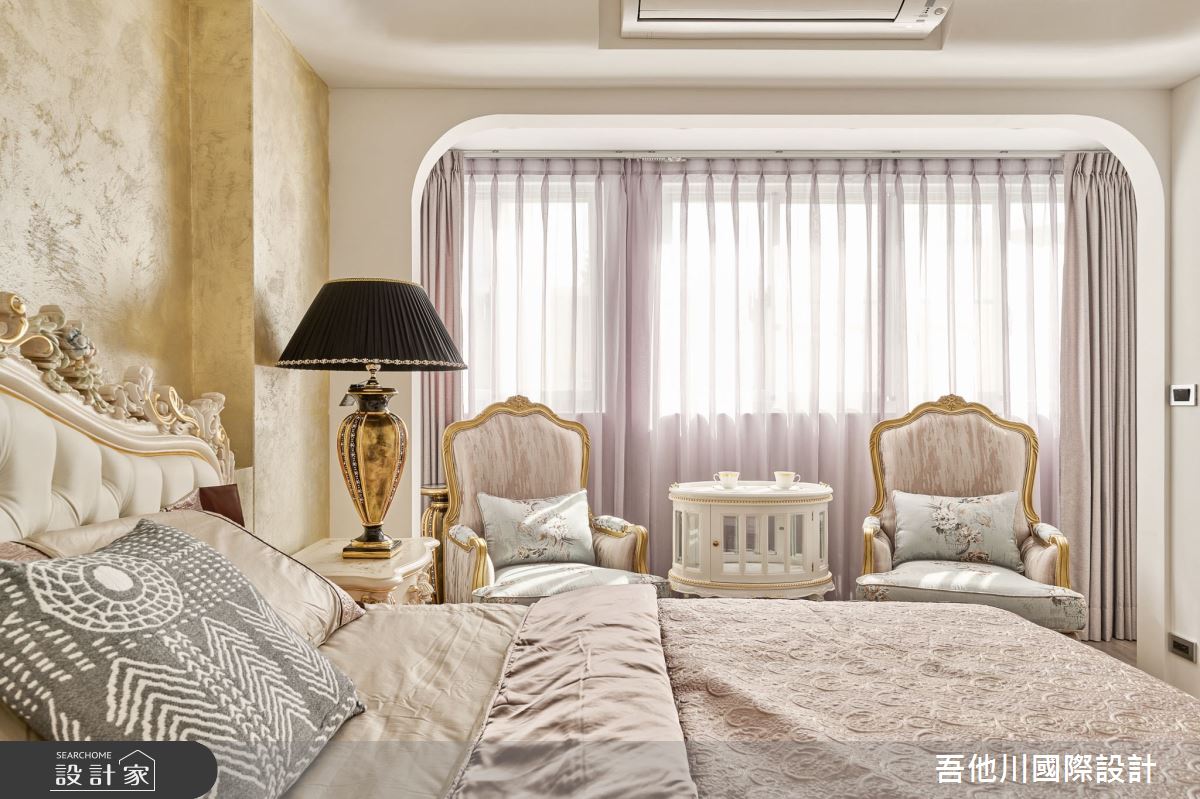 28坪新成屋(5年以下)＿混搭風臥室案例圖片＿吾他川室內設計＿吾他川_田中央_新竹北區之14