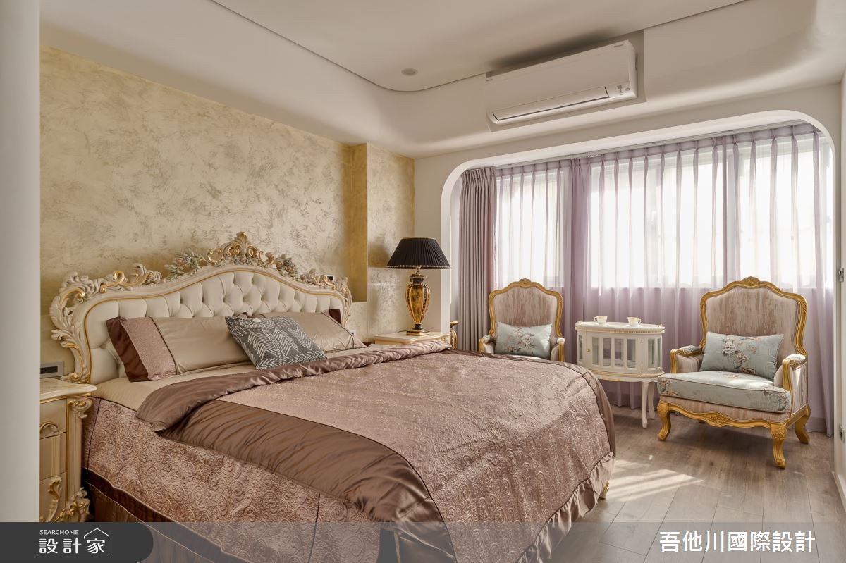 28坪新成屋(5年以下)＿混搭風臥室案例圖片＿吾他川室內設計＿吾他川_田中央_新竹北區之16