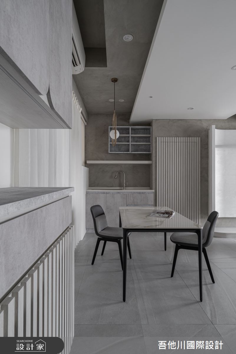 28坪新成屋(5年以下)＿混搭風餐廳案例圖片＿吾他川室內設計＿吾他川_新生_新竹東區之12