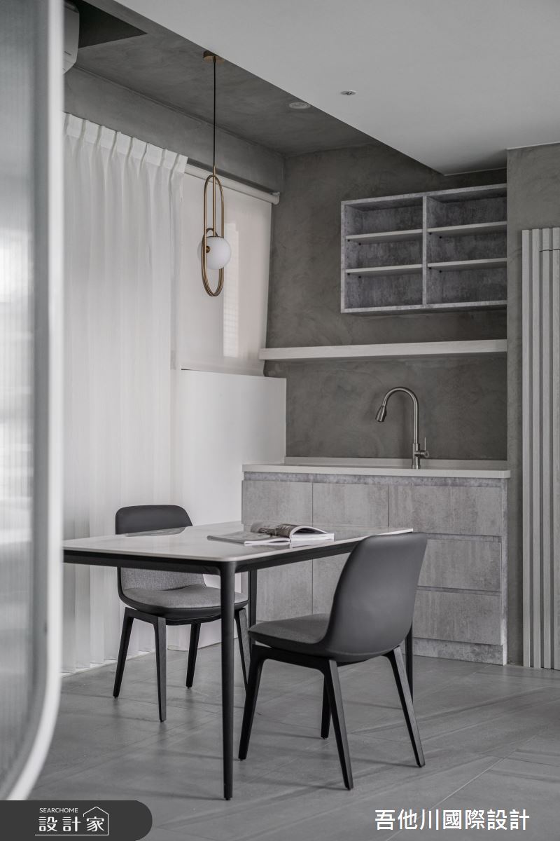 28坪新成屋(5年以下)＿混搭風餐廳案例圖片＿吾他川室內設計＿吾他川_新生_新竹東區之16