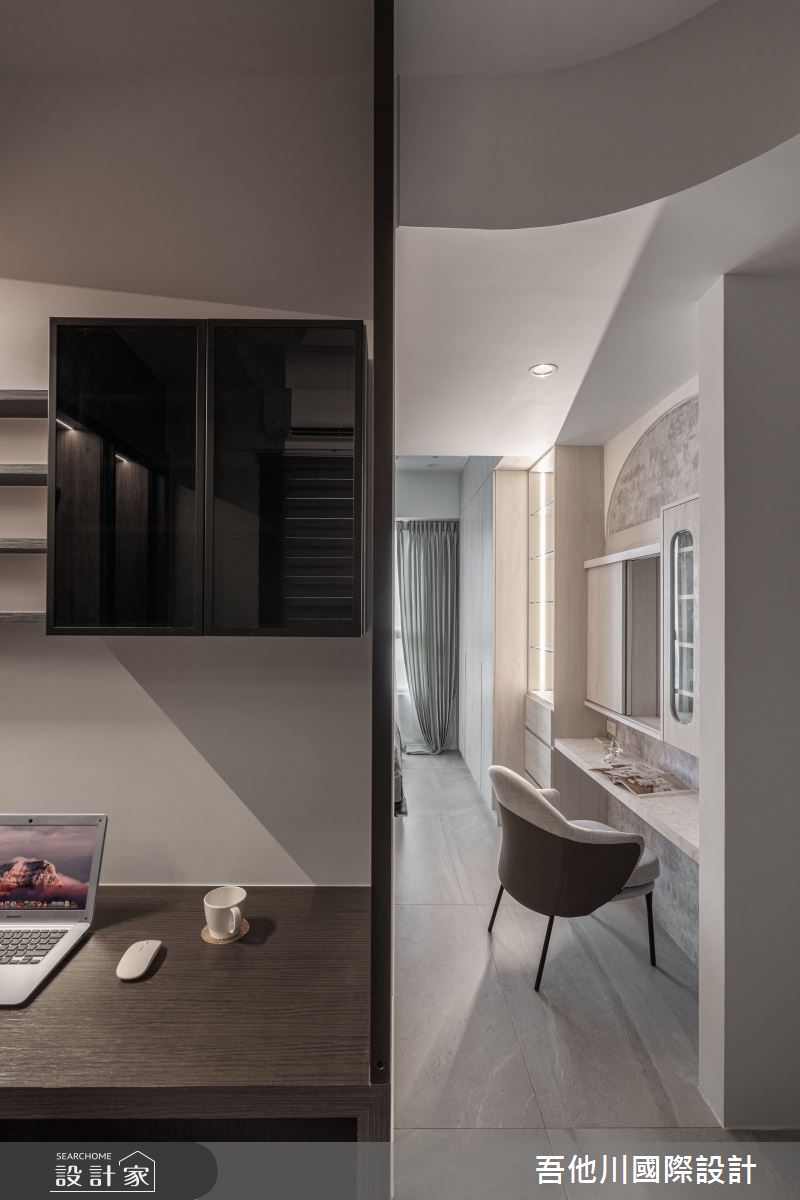 28坪新成屋(5年以下)＿混搭風臥室案例圖片＿吾他川室內設計＿吾他川_新生_新竹東區之25