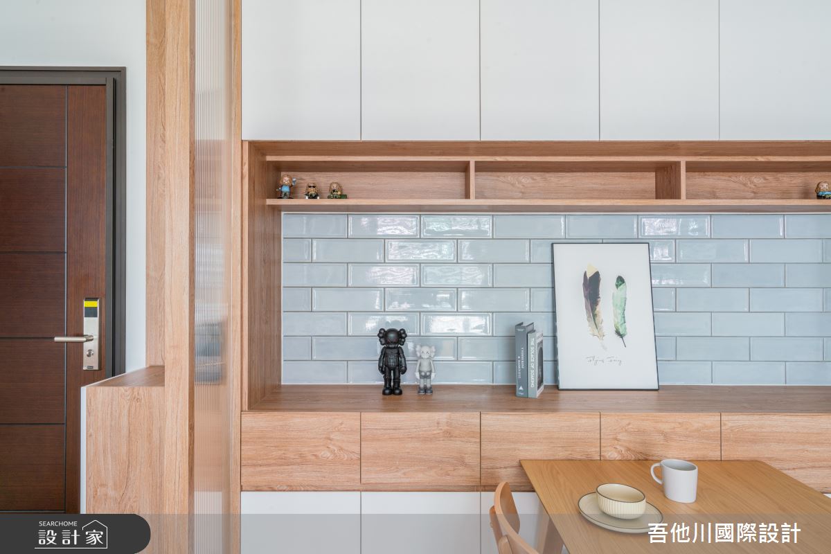28坪新成屋(5年以下)＿混搭風餐廳案例圖片＿吾他川室內設計＿吾他川_品木野宅_新竹東區之7