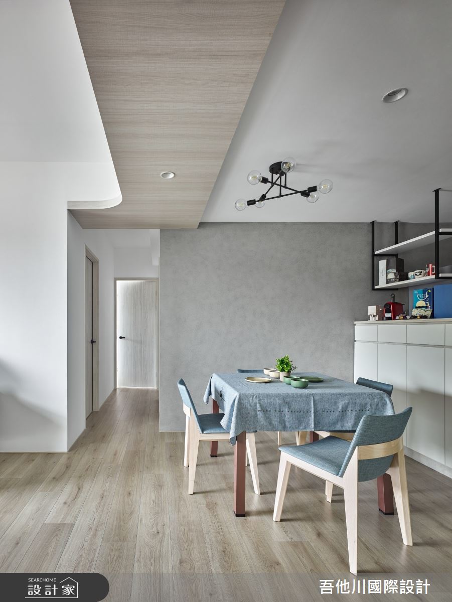 28坪新成屋(5年以下)＿混搭風餐廳案例圖片＿吾他川室內設計＿吾他川_微妙關係_新竹東區之10