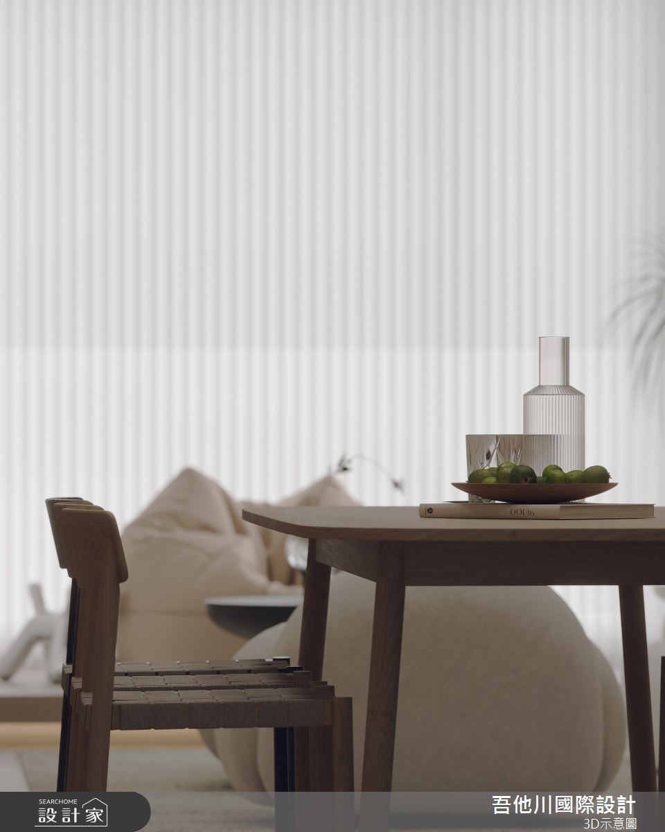28坪新成屋(5年以下)＿簡約風餐廳案例圖片＿吾他川室內設計＿吾他川_U宅_新竹東區之9