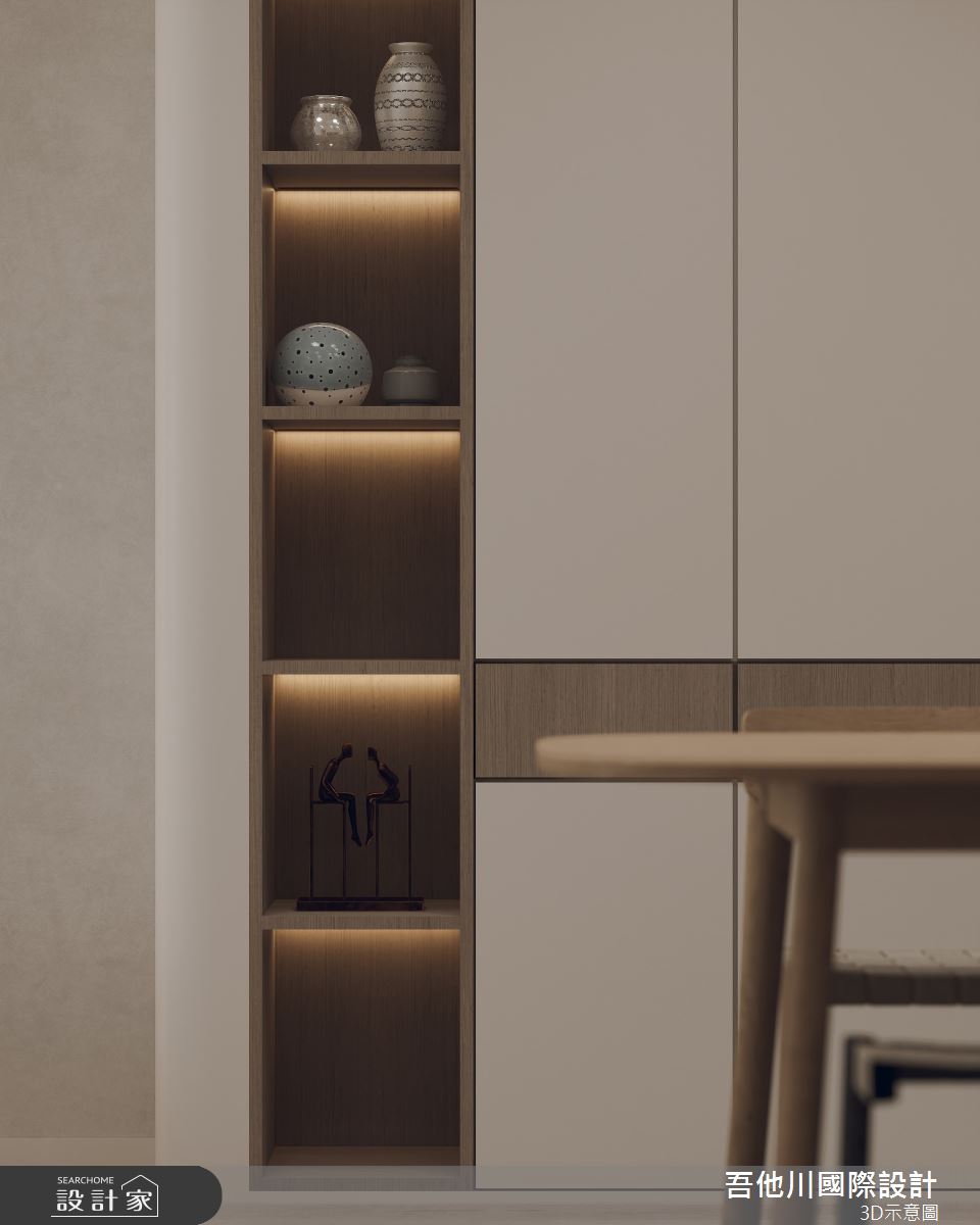 28坪新成屋(5年以下)＿簡約風餐廳案例圖片＿吾他川室內設計＿吾他川_U宅_新竹東區之10