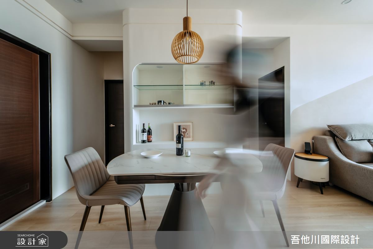 新成屋(5年以下)＿簡約風客廳餐廳案例圖片＿吾他川室內設計＿吾他川_素地之境之8