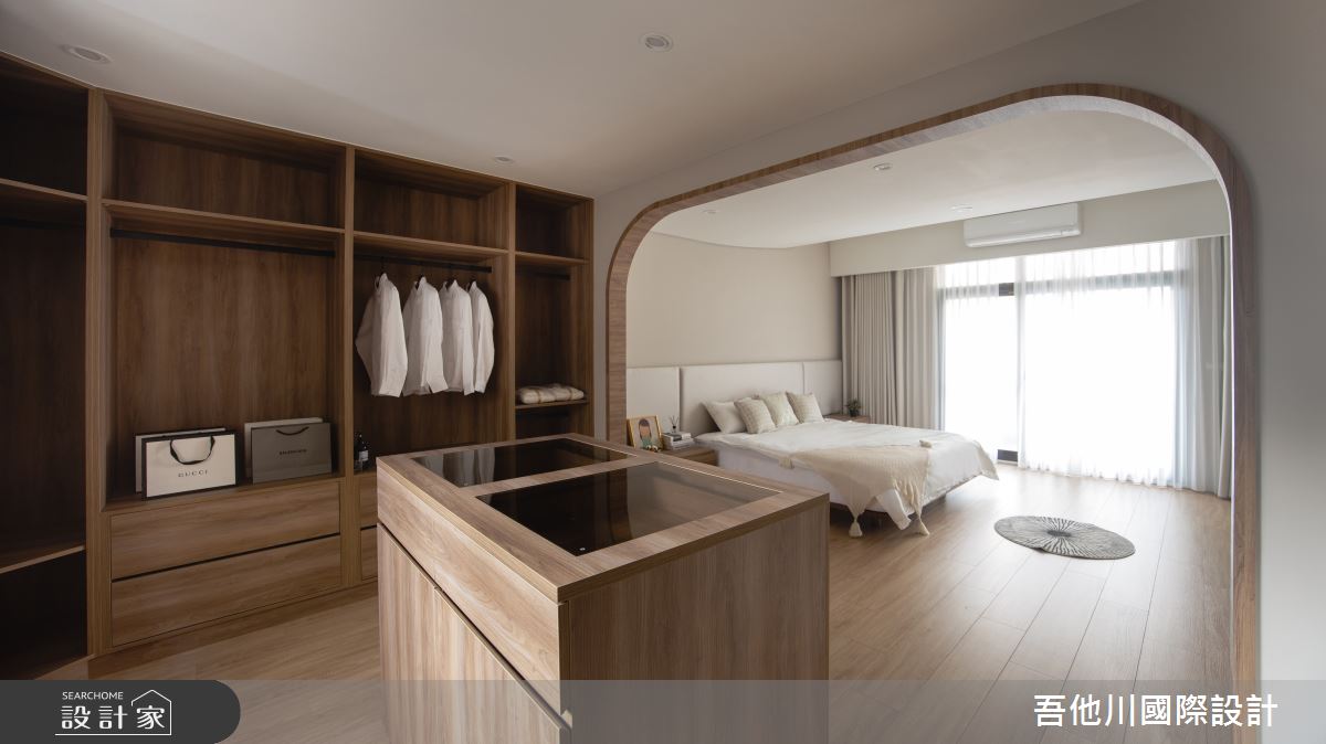 24坪新成屋(5年以下)＿侘寂風臥室案例圖片＿吾他川室內設計＿吾他川_侘-日宅_苗栗之17