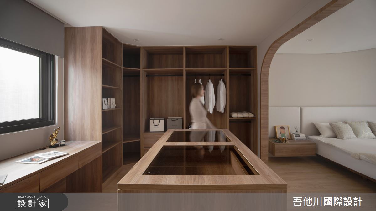24坪新成屋(5年以下)＿侘寂風臥室案例圖片＿吾他川室內設計＿吾他川_侘-日宅_苗栗之21