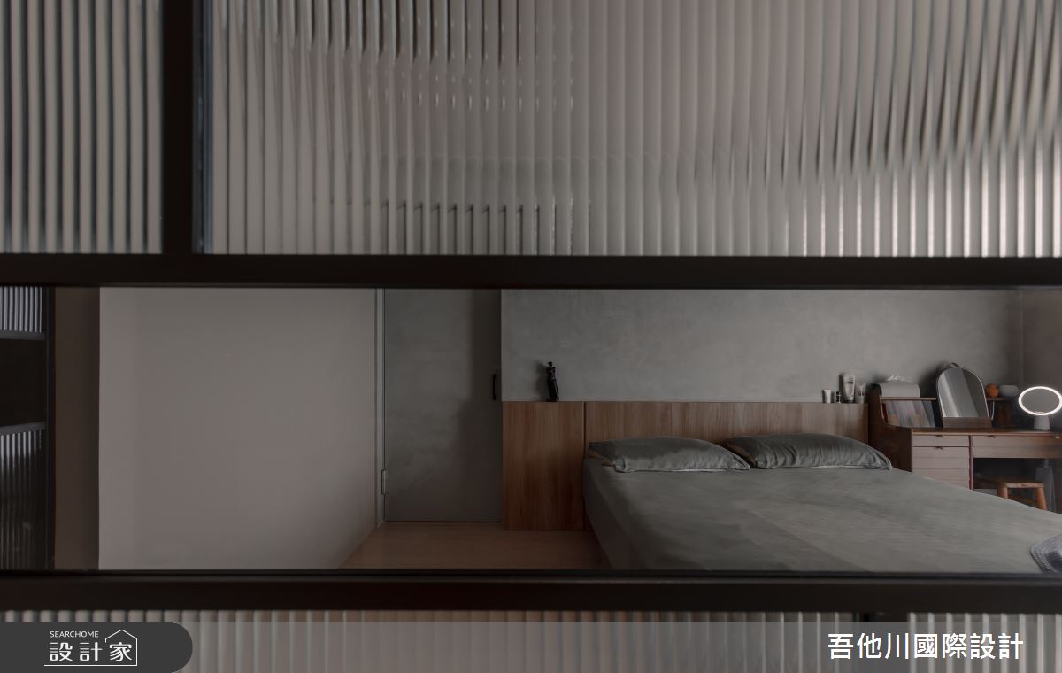 新成屋(5年以下)＿混搭風臥室案例圖片＿吾他川室內設計＿吾他川_微醺巴黎_新竹東區之29