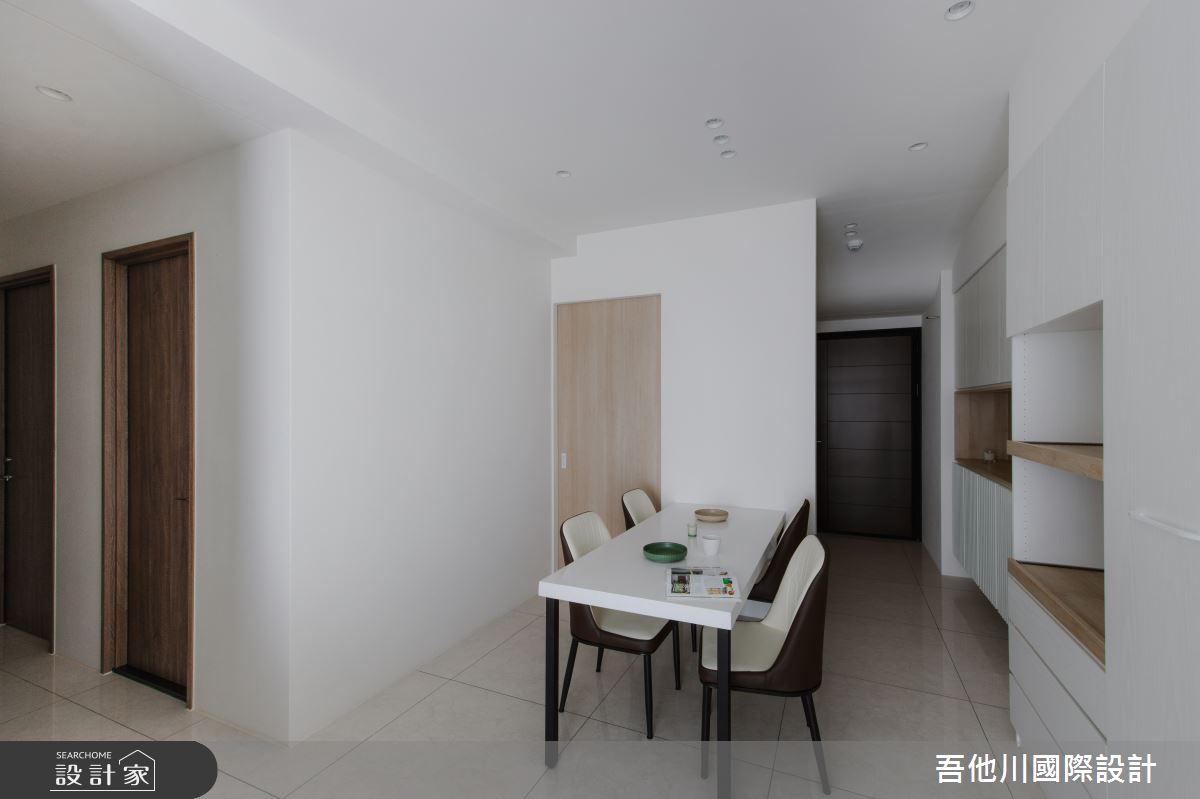 15坪預售屋＿北歐風玄關餐廳案例圖片＿吾他川室內設計＿吾他川_雲端之城之2