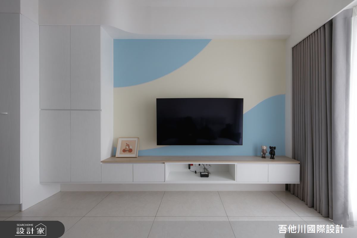 15坪預售屋＿北歐風客廳案例圖片＿吾他川室內設計＿吾他川_雲端之城之11