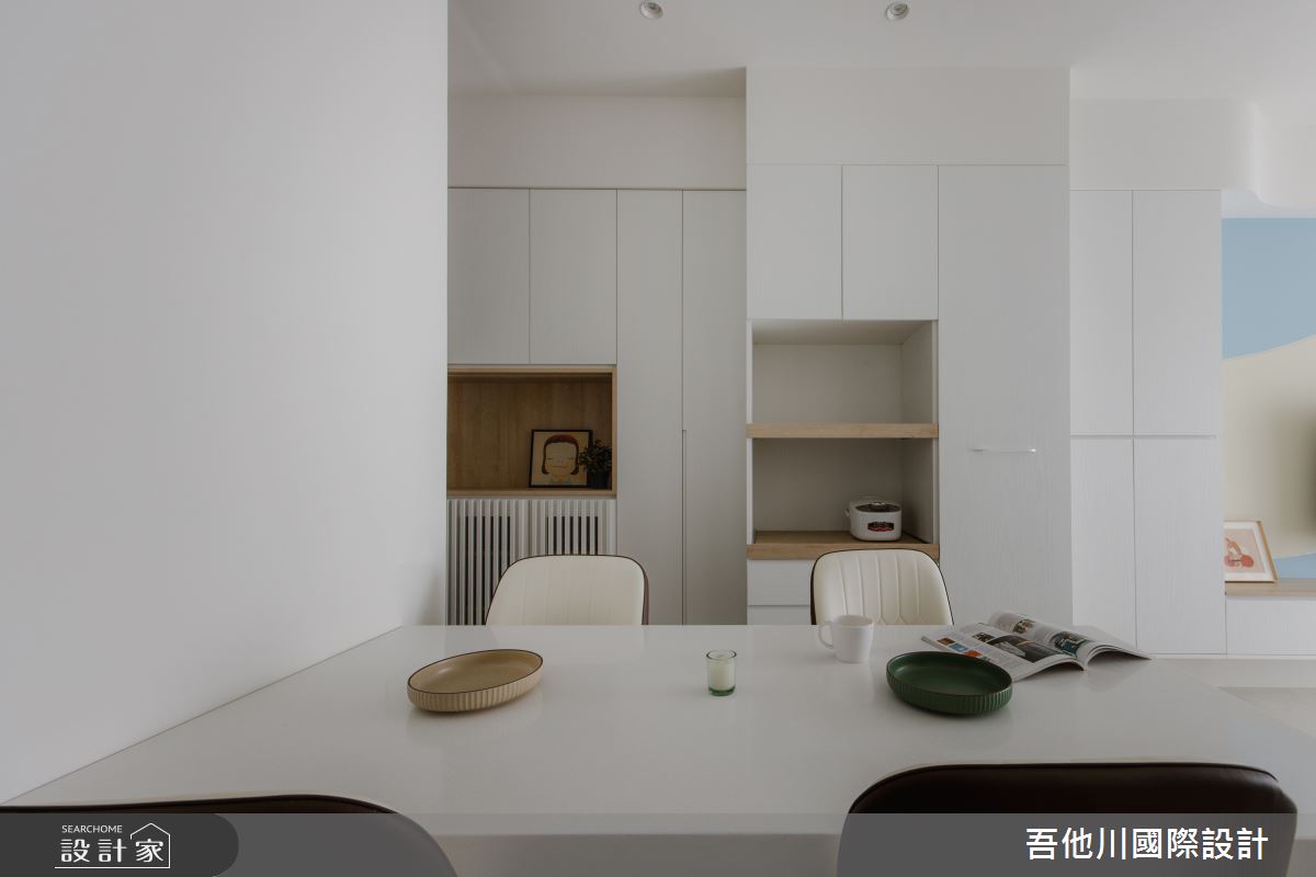 15坪預售屋＿北歐風餐廳案例圖片＿吾他川室內設計＿吾他川_雲端之城之10