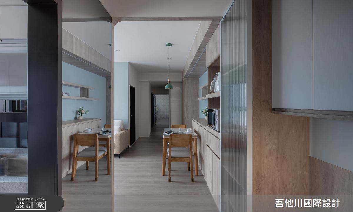 15坪預售屋＿北歐風玄關餐廳案例圖片＿吾他川室內設計＿吾他川_時光染懶之2