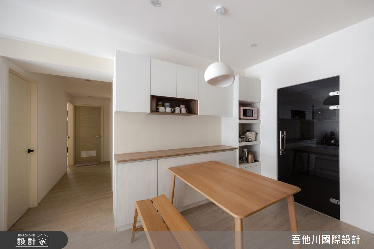 22坪中古屋(5~15年)＿北歐風餐廳走廊案例圖片＿吾他川室內設計＿吾他川_日光森居之7