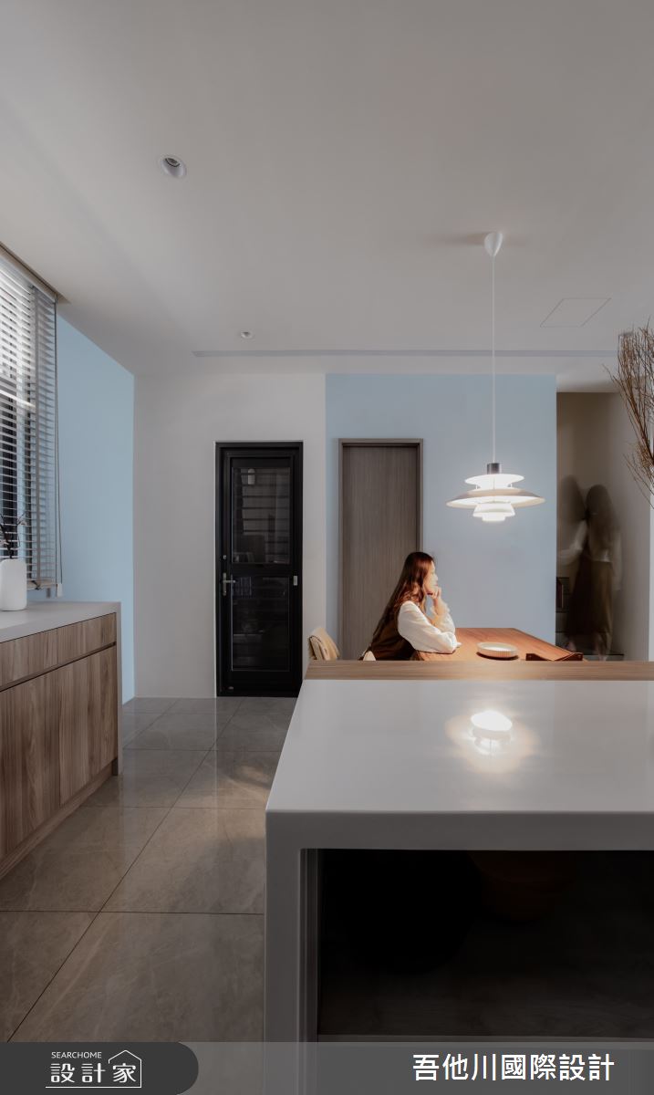 42坪預售屋＿北歐風餐廳中島案例圖片＿吾他川室內設計＿吾他川_自然之境之18