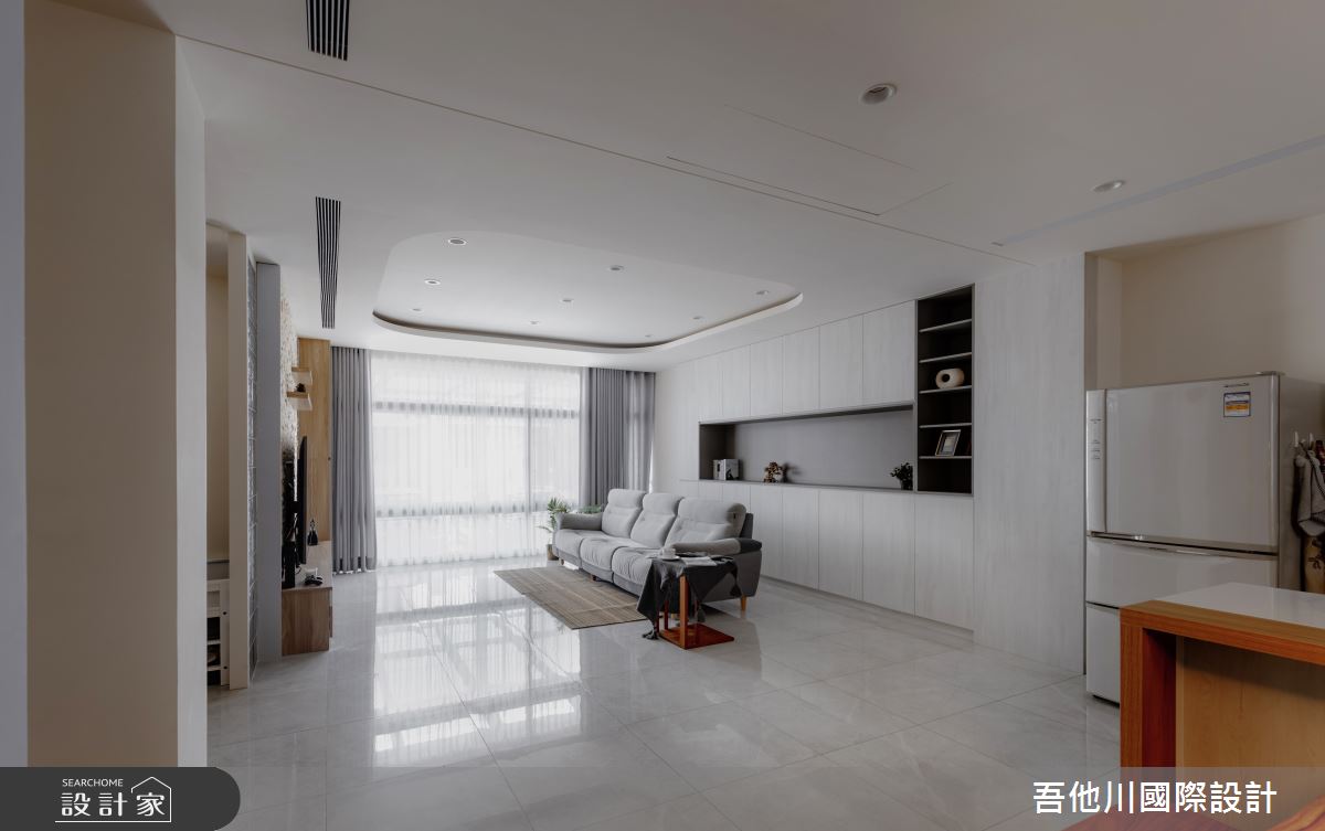 42坪預售屋＿北歐風客廳案例圖片＿吾他川室內設計＿吾他川_自然之境之22