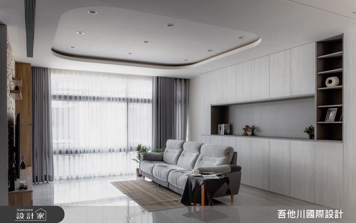 42坪預售屋＿北歐風客廳案例圖片＿吾他川室內設計＿吾他川_自然之境之23