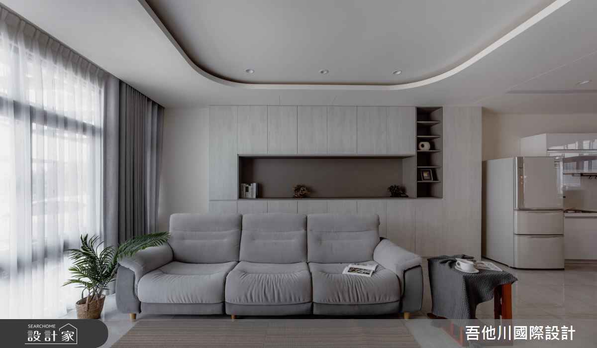 42坪預售屋＿北歐風客廳案例圖片＿吾他川室內設計＿吾他川_自然之境之24