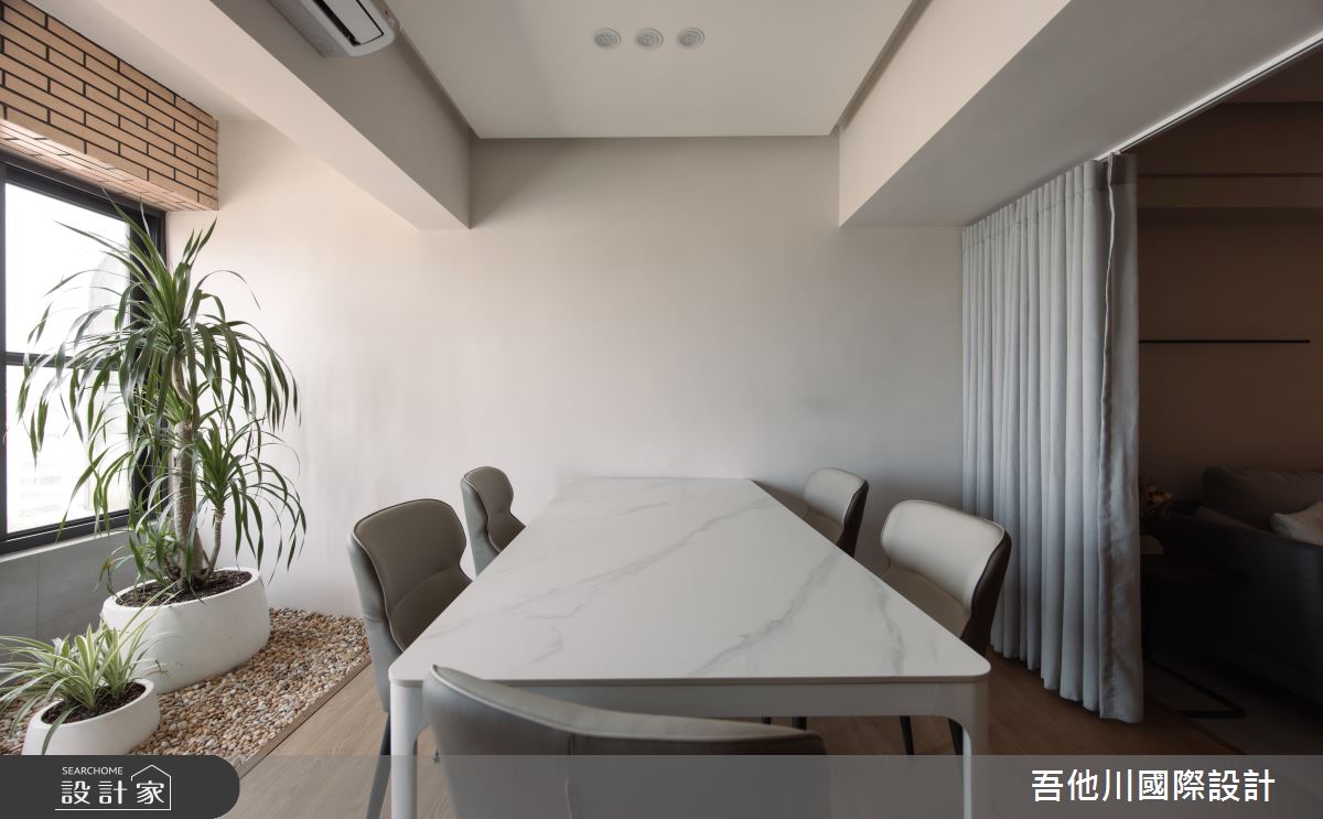 25坪老屋(16~30年)＿現代風餐廳案例圖片＿吾他川室內設計＿吾他川_曦·境之16
