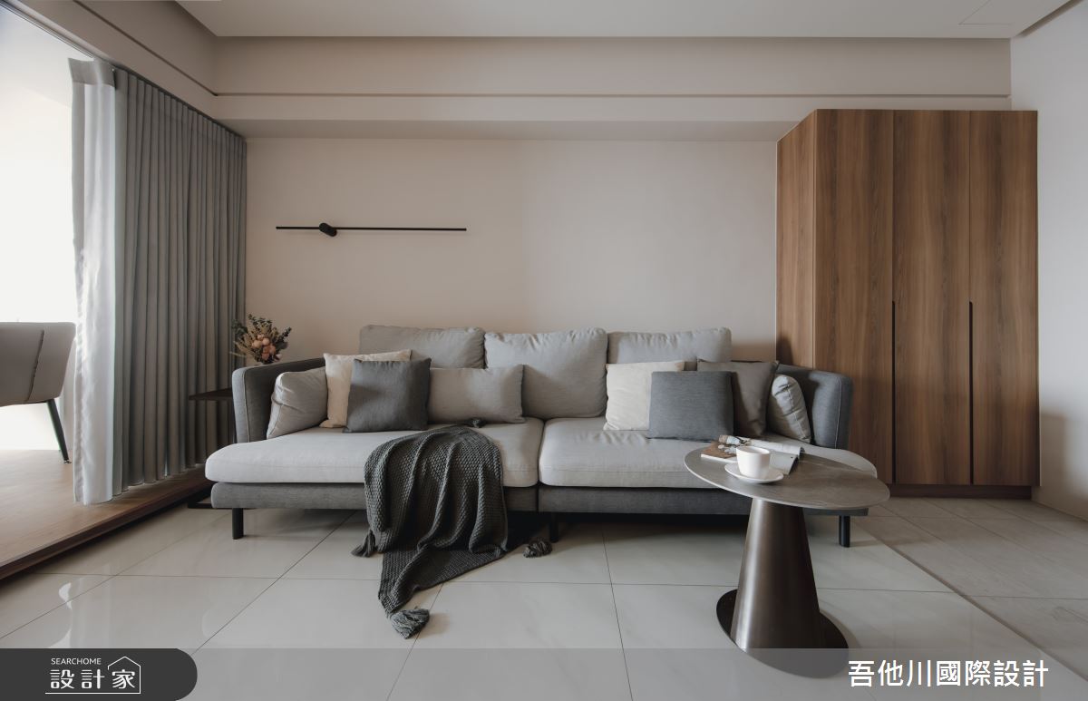 25坪老屋(16~30年)＿現代風客廳案例圖片＿吾他川室內設計＿吾他川_曦·境之9
