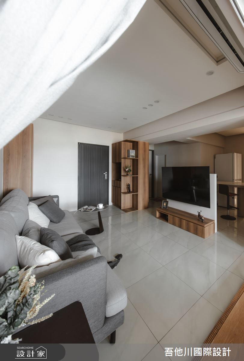 25坪老屋(16~30年)＿現代風客廳案例圖片＿吾他川室內設計＿吾他川_曦·境之20