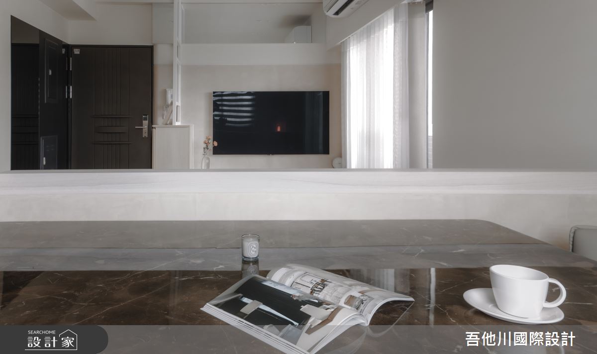 17坪預售屋＿北歐風玄關客廳餐廳書房案例圖片＿吾他川室內設計＿吾他川_漫悅居_新竹香山之16