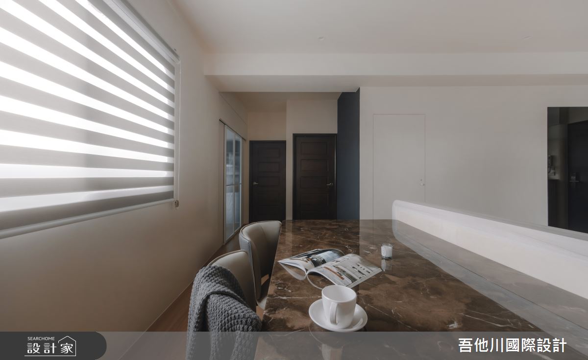 17坪預售屋＿北歐風餐廳書房案例圖片＿吾他川室內設計＿吾他川_漫悅居_新竹香山之18