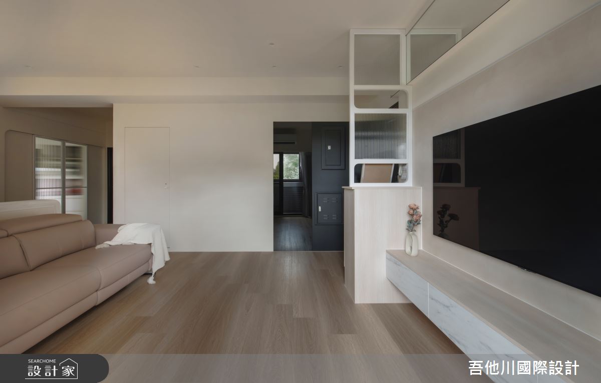 17坪預售屋＿北歐風客廳案例圖片＿吾他川室內設計＿吾他川_漫悅居_新竹香山之7