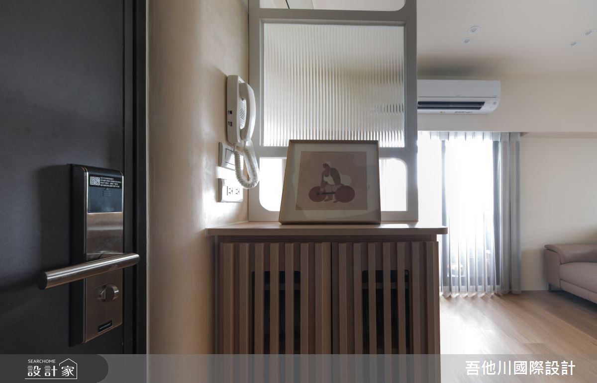 17坪預售屋＿北歐風玄關案例圖片＿吾他川室內設計＿吾他川_漫悅居_新竹香山之1